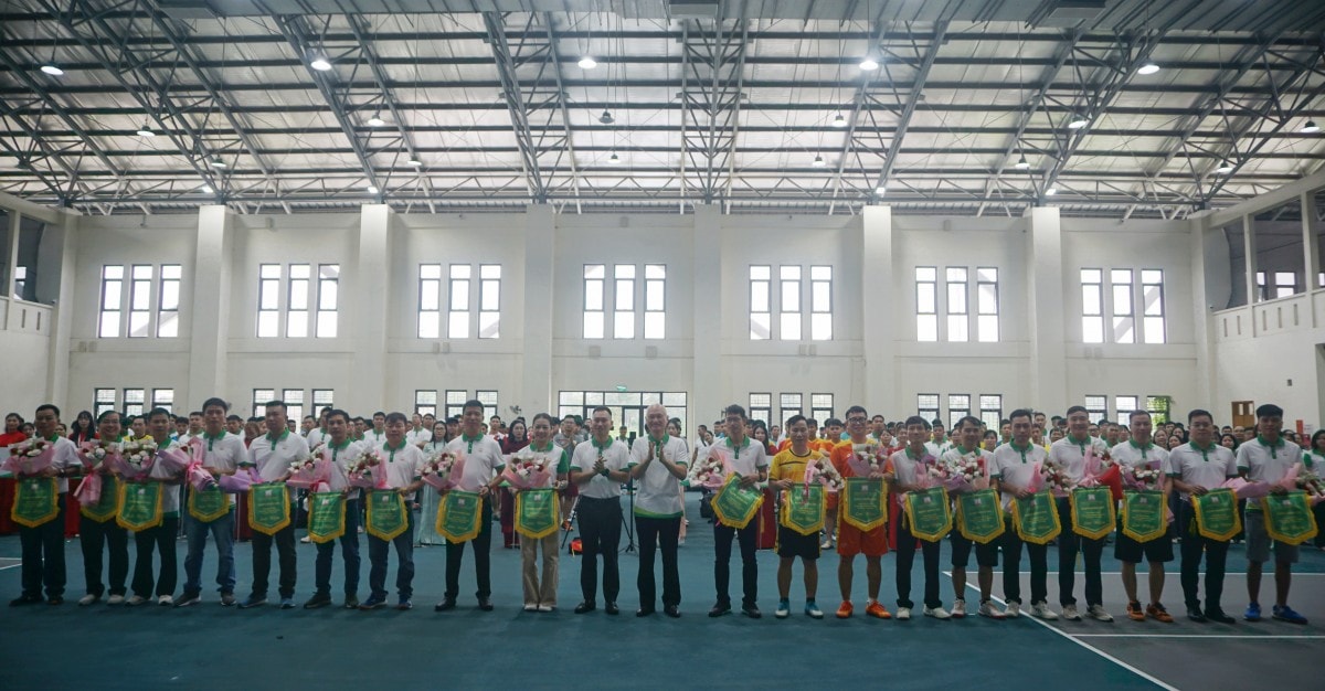 Sôi động Olympic Nicotex 2025 với gần 400 vận động viên tranh tài 7 môn thi đấu