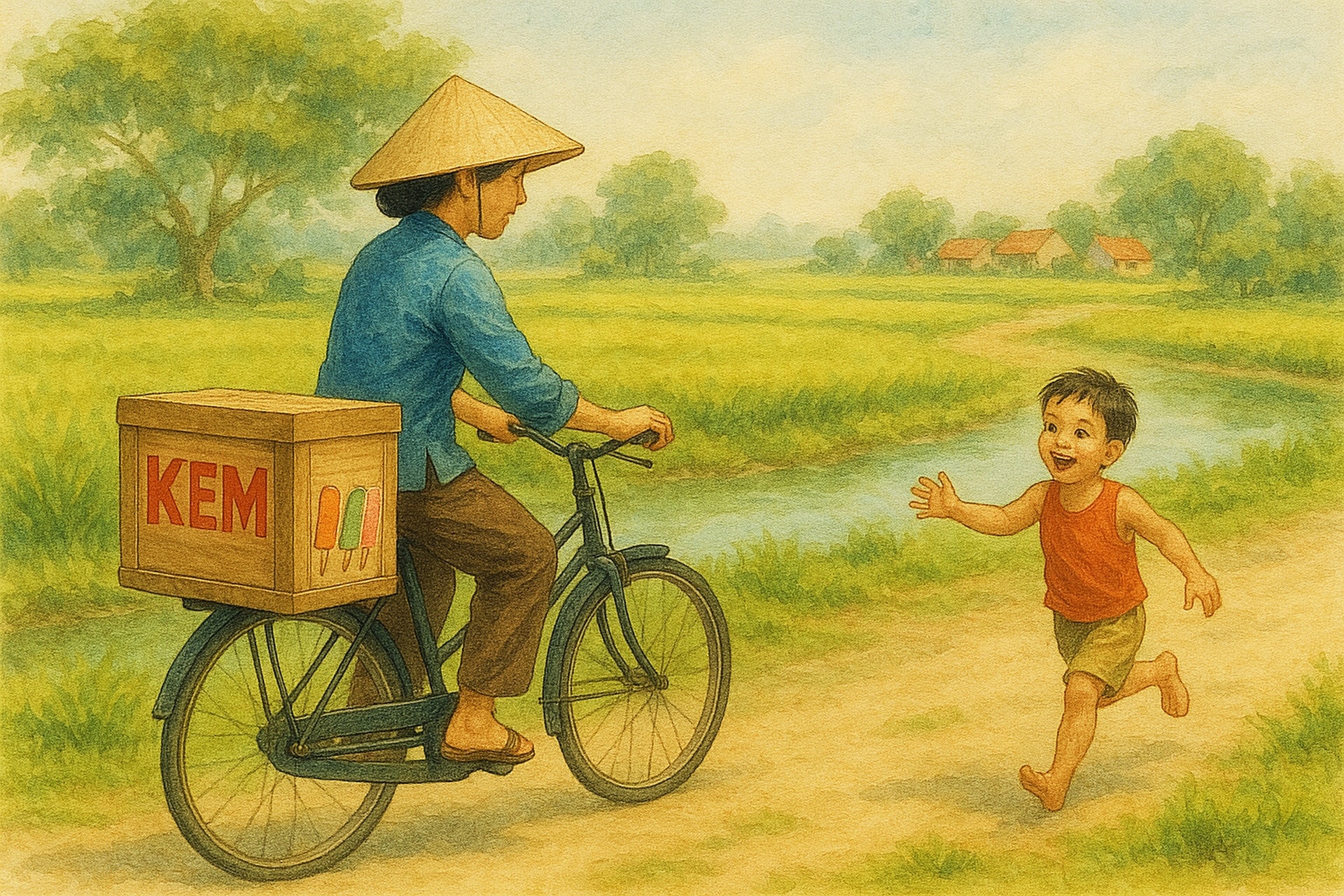 [Podcast tản văn] Leng keng kem đá tuổi thơ