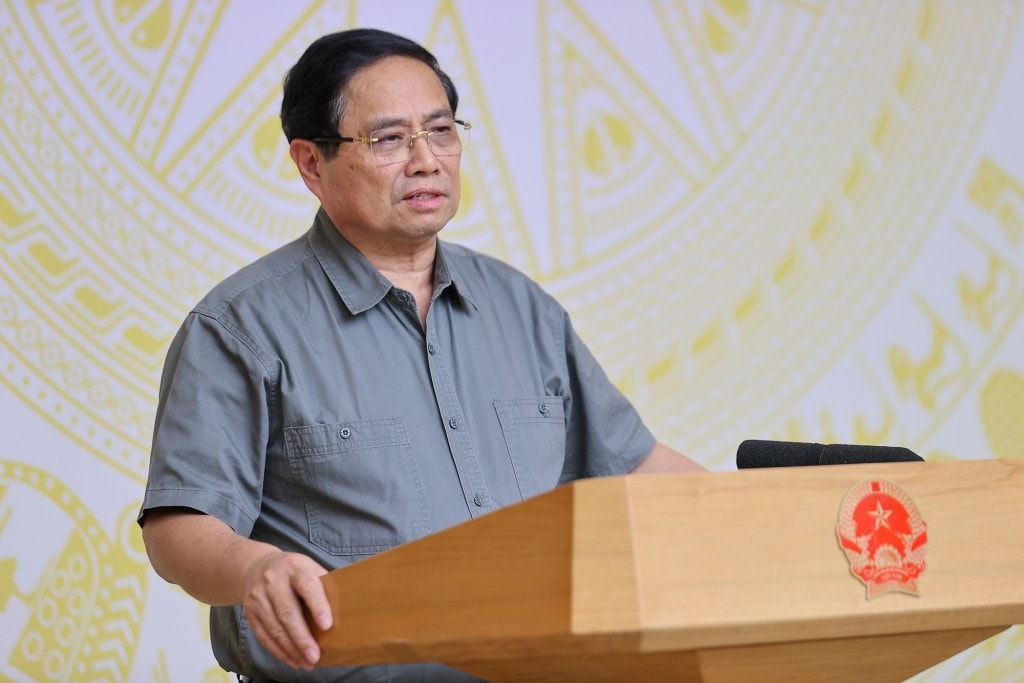 Thủ tướng Phạm Minh Chính nhấn mạnh 3 mục tiêu quan trọng thời gian tới - Ảnh: VGP/Nhật Bắc
