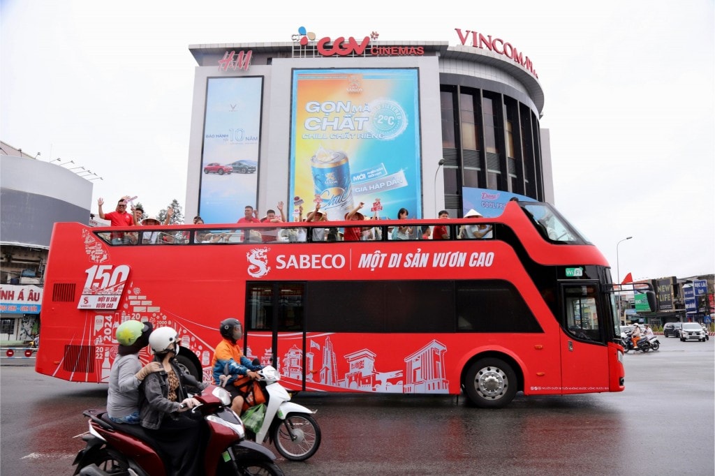Khách tham dự còn được trải nghiệm “city tour” vòng quanh thành phố Cần Thơ