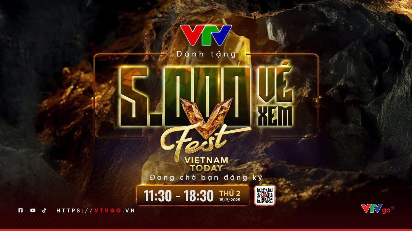 V Fest – Vietnam Today và 5000 vé được mở tặng Miễn phí. Ảnh: N.T