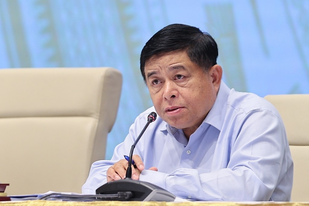 Phó Thủ tướng Nguyễn Chí Dũng phát biểu tại phiên họp - Ảnh: VGP/Nhật Bắc