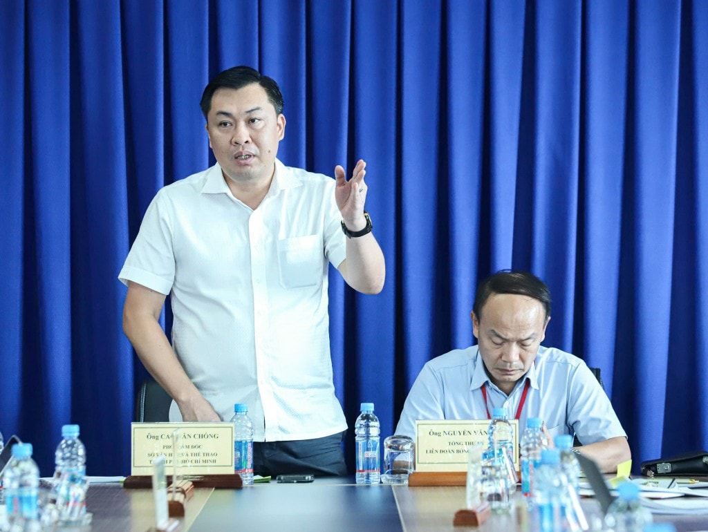 Ông Cao Văn Chóng – Phó GĐ Sở VHTT TP.HCM