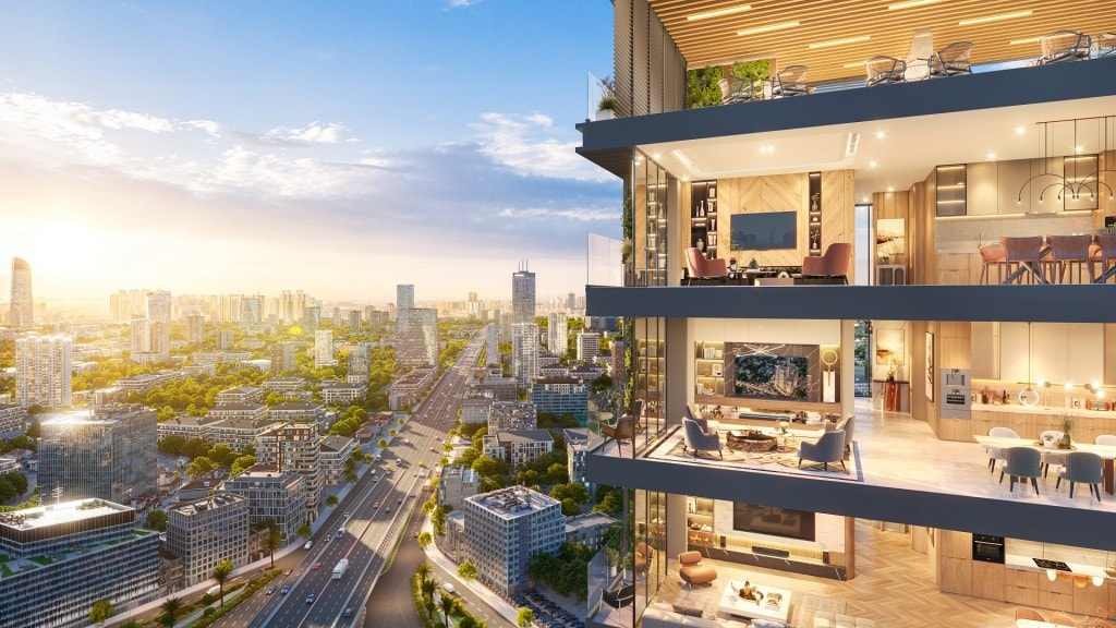 Sun Feliza Suites trao đặc quyền thiết kế cho chủ nhân. Ảnh: Sun Property