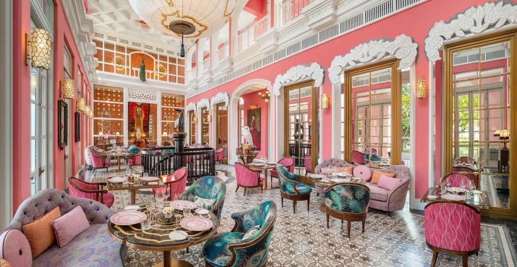 Nhà hàng Pink Pearl được dẫn dẫn dắt bởi đầu bếp với 30 sao Michelin