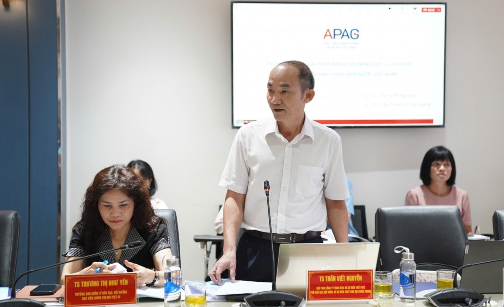 Hội thảo đã nhận được 18 bài viết tập trung làm sáng tỏ cơ sở lý luận về năng lực và nâng cao năng lực đội ngũ công chức cấp tỉnh, cấp xã 