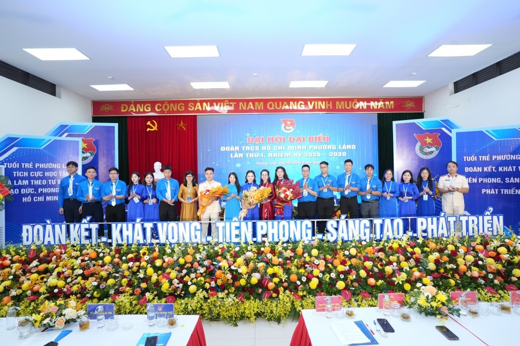 Đại hội đã ra mắt 17 uỷ viên Ban Chấp hành Đoàn TNCS Hồ Chí Minh phường Láng