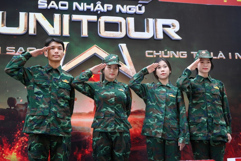 Hành trình Sao nhập ngũ sẽ đi qua 6 trường đại học khu vực phía Bắc