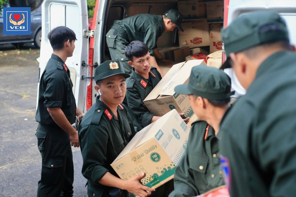 Chương trình có sự tham gia, đồng hành của nhiều cán bộ, chiến sĩ Bộ Tư lệnh Cảnh sát cơ động