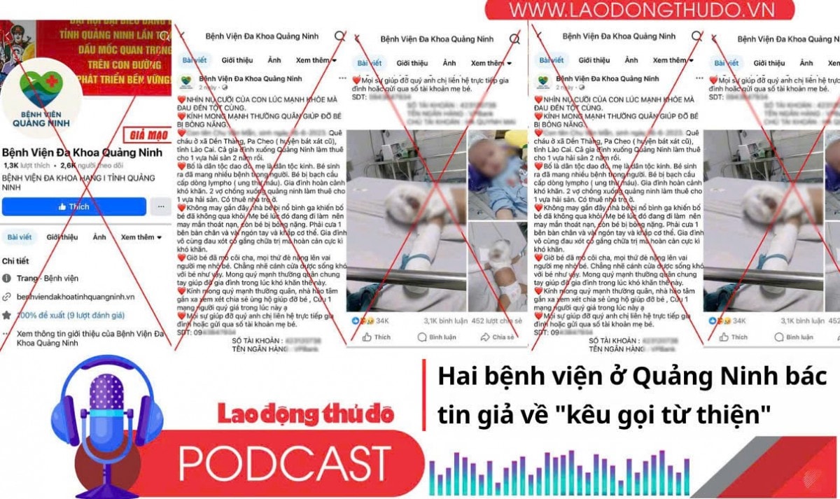 Điểm những tin nổi bật tối ngày 5/10/2025: Hai bệnh viện ở Quảng Ninh bác tin giả về "kêu gọi từ thiện"