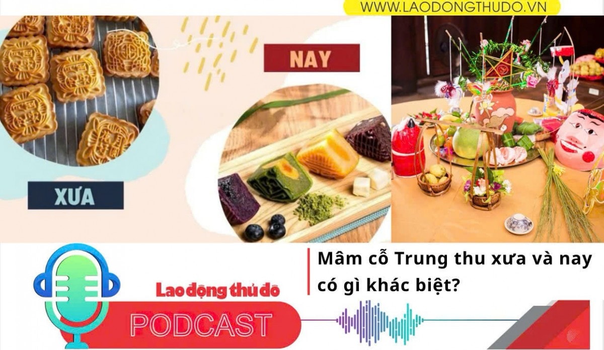 Podcast Tản văn_ Mâm cỗ Trung thu xưa và nay có gì khác biệt