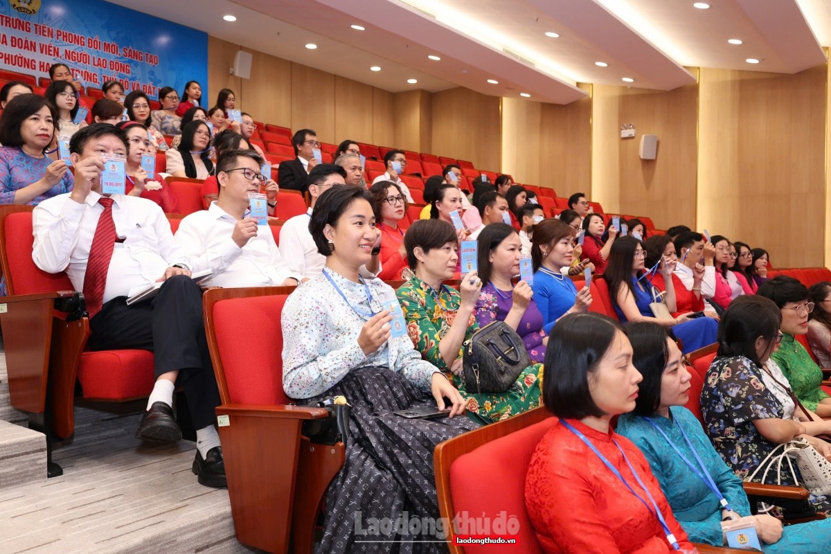 Công đoàn phường Hai Bà Trưng quyết tâm đổi mới, sáng tạo, xây dựng tổ chức vững mạnh