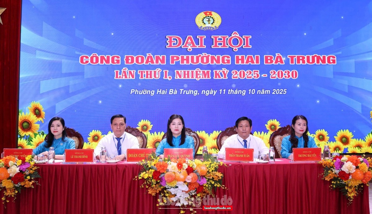 Công đoàn phường Hai Bà Trưng quyết tâm đổi mới, sáng tạo, xây dựng tổ chức vững mạnh
