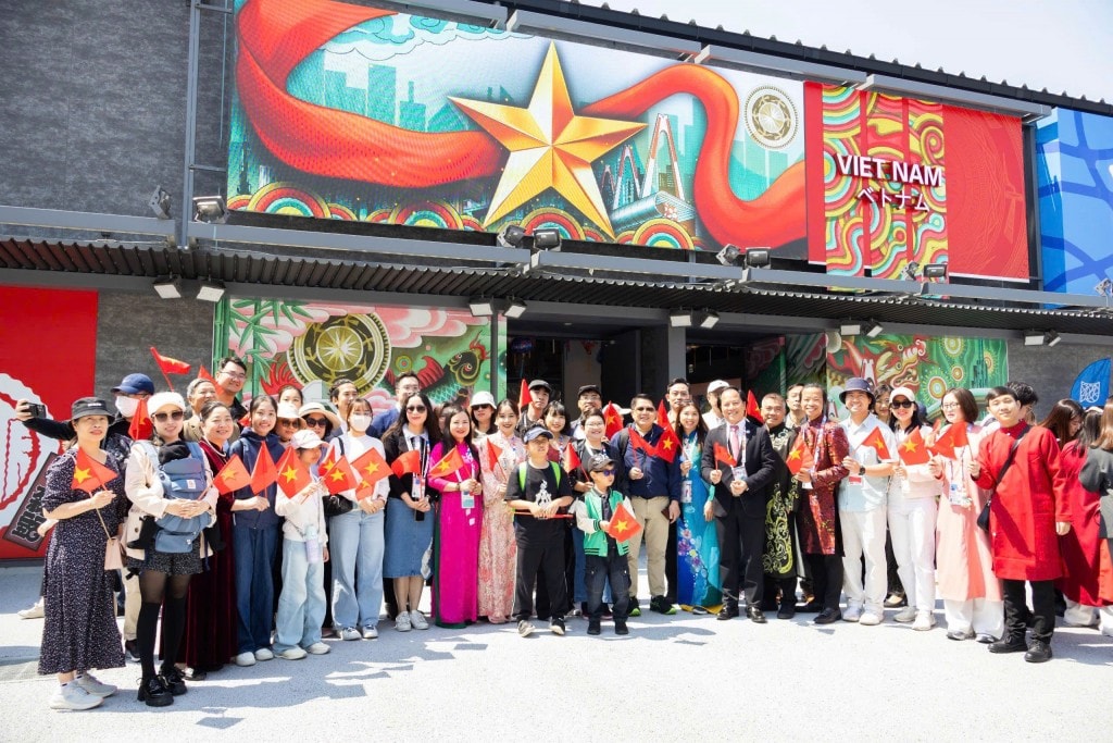 Một số hình ảnh về Nhà Triển lãm Việt Nam tại EXPO 2025 Osaka, Kansai, Nhật Bản