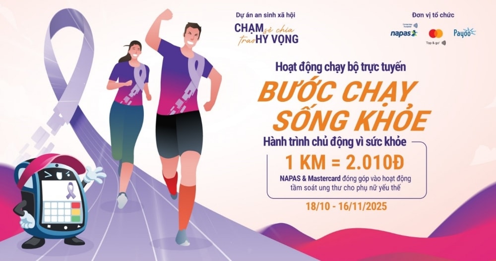 Napas, Mastercard và Payoo trao tặng gói tầm soát ung thư và xét nghiệm HPV cho phụ nữ yếu thế