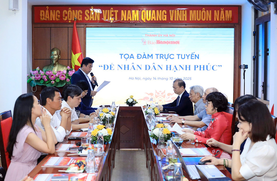 Quang cảnh tọa đàm. Ảnh: Quang Thái