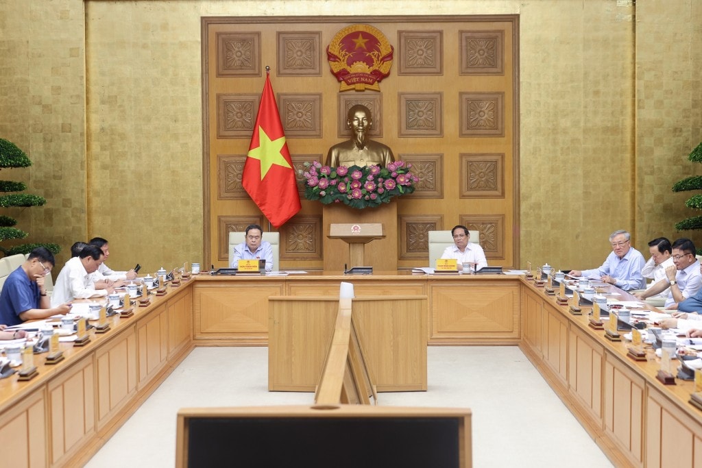 Tại cuộc họp, các đại biểu tđạt được sự đồng thuận và thống nhất cao về Chương trình, nội dung Kỳ họp thứ 10, Quốc hội khóa XV - Ảnh: VGP/Nhật Bắc
