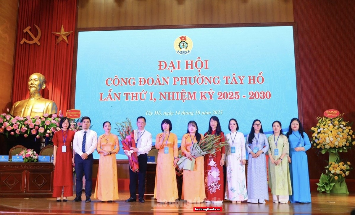 Công đoàn phường Tây Hồ: Thích ứng chuyển đổi số, hướng mạnh về cơ sở và người lao động