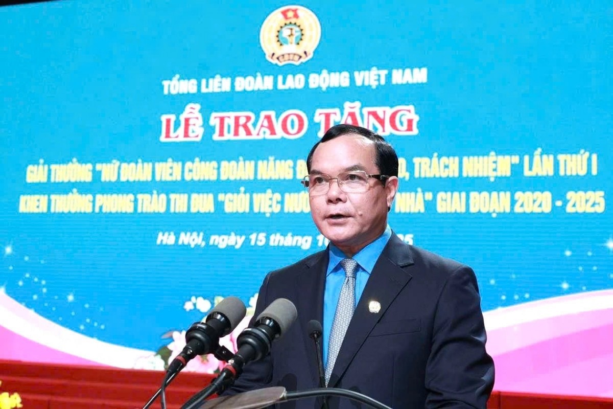 Tổ chức Công đoàn luôn trân trọng, tự hào về những gương điển hình “Giỏi việc nước, Đảm việc nhà”