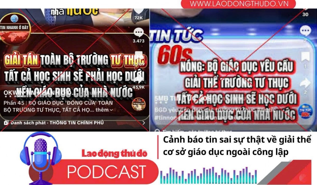 Điểm những tin nổi bật tối ngày 15/10/2025: Bộ Giáo dục cảnh báo tin sai sự thật về giải thể cơ sở giáo dục ngoài công lập