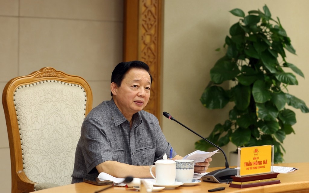 Phó Thủ tướng yêu cầu xác định rõ danh mục sản phẩm, chuỗi giá trị trọng tâm, không dàn trải, tập trung vào các lĩnh vực then chốt của ngành công nghiệp đường sắt - Ảnh: VGP/Minh Khôi