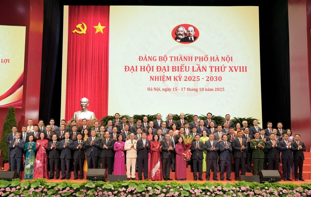 Bế mạc Đại hội Đảng bộ TP Hà Nội khoá XVIII