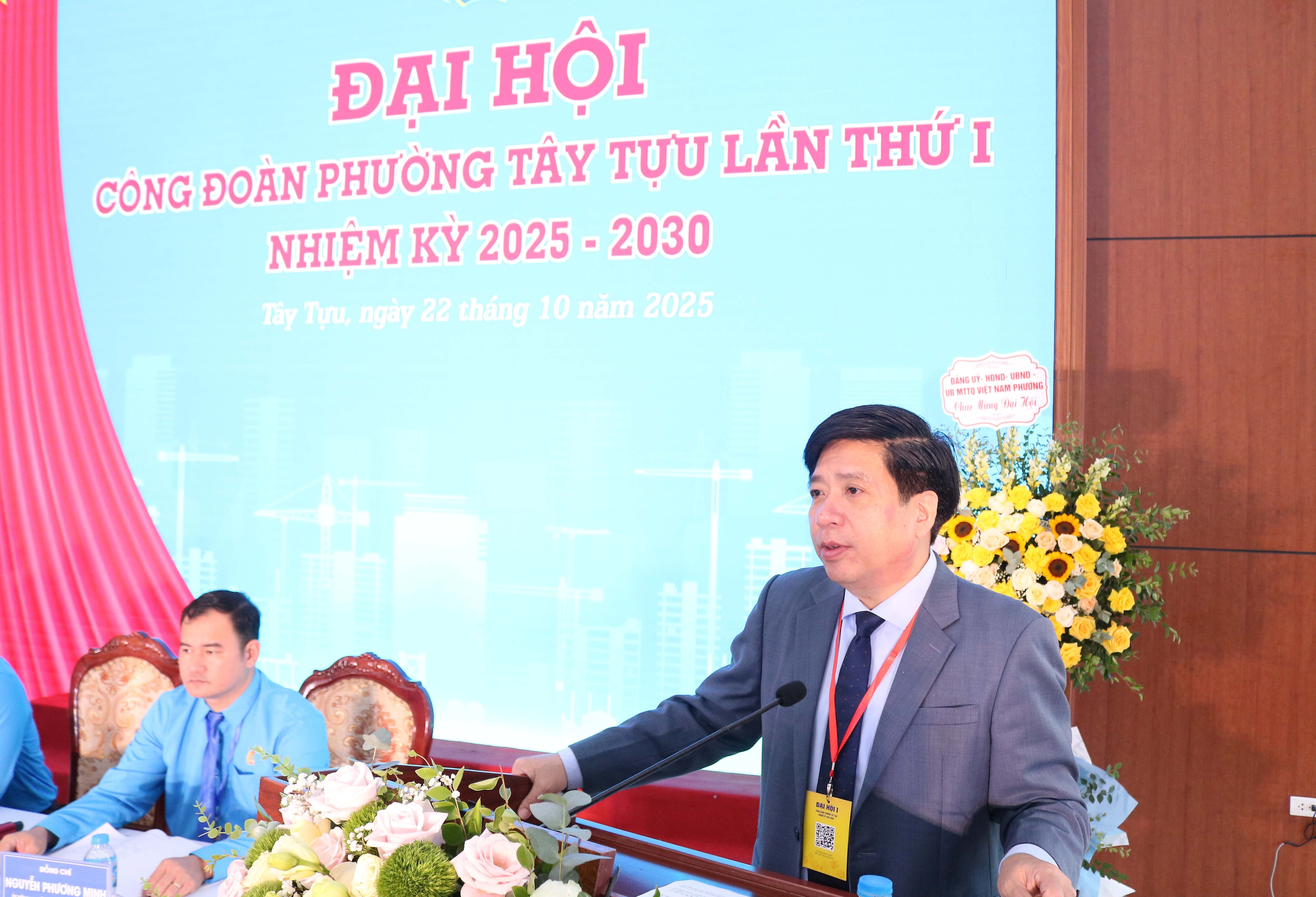 Đại hội Công đoàn phường Tây Tựu lần thứ I: Xây dựng tổ chức vững mạnh, đổi mới vì người lao động