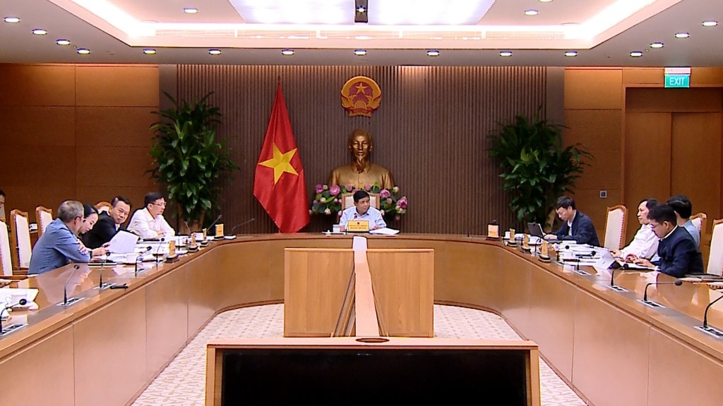 Phó Thủ tướng Nguyễn Chí Dũng chủ trì họp về Đề án đẩy mạnh công tác sở hữu trí tuệ phục vụ phát triển kinh tế - xã hội trong tình hình mới - Ảnh: VGP/Thu Sa Phó Thủ tướng Nguyễn Chí Dũng chủ trì họp về Đề án đẩy mạnh công tác sở hữu trí tuệ phục vụ phát triển kinh tế - xã hội trong tình hình mới - Ảnh: VGP/Thu Sa