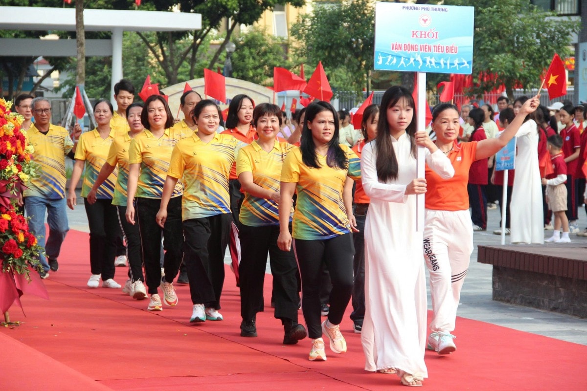 Phú Thượng: Gần 1.000 vận động viên tham gia Đại hội Thể dục Thể thao lần thứ I - năm 2025