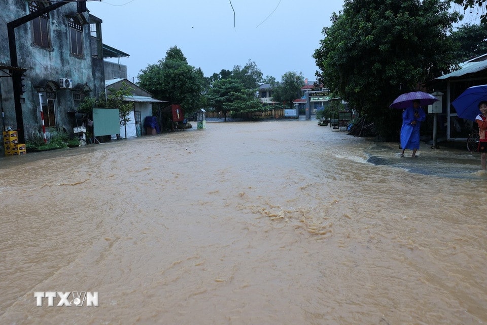 Mưa lớn khiến 