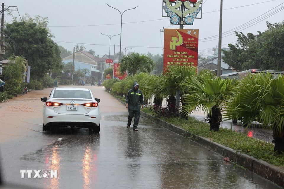 Mưa lớn khiến 