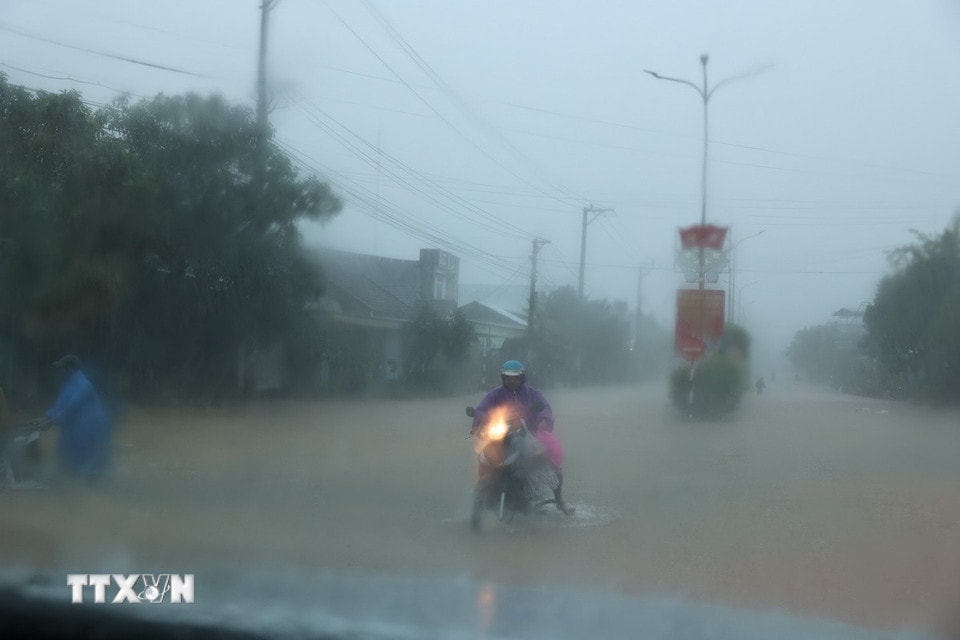 Mưa lớn khiến 
