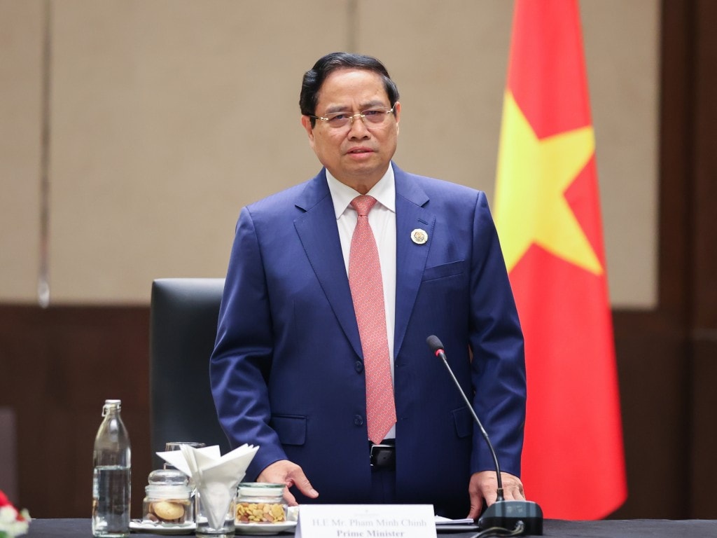Thủ tướng Chính phủ nhấn mạnh, cần thúc đẩy quan hệ hữu nghị trên tất cả các mặt giữa Việt Nam với các nước đối tác trong khu vực và trong khuôn khổ ASEAN - Ảnh: VGP/Nhật Bắc