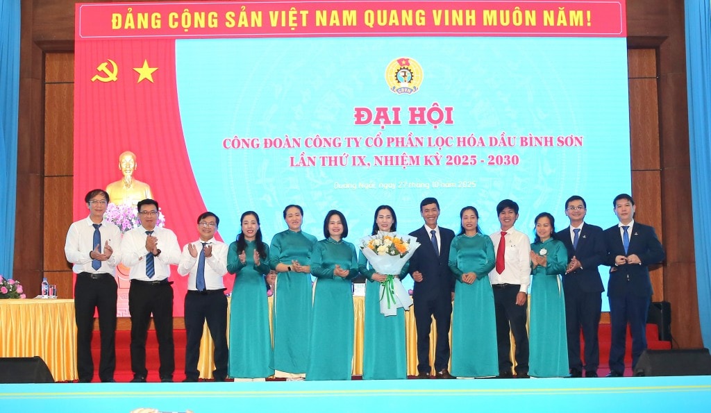 Ban Chấp hành Công đoàn cơ sở BSR nhiệm kỳ 2025 – 2030 ra mắt Đại hội