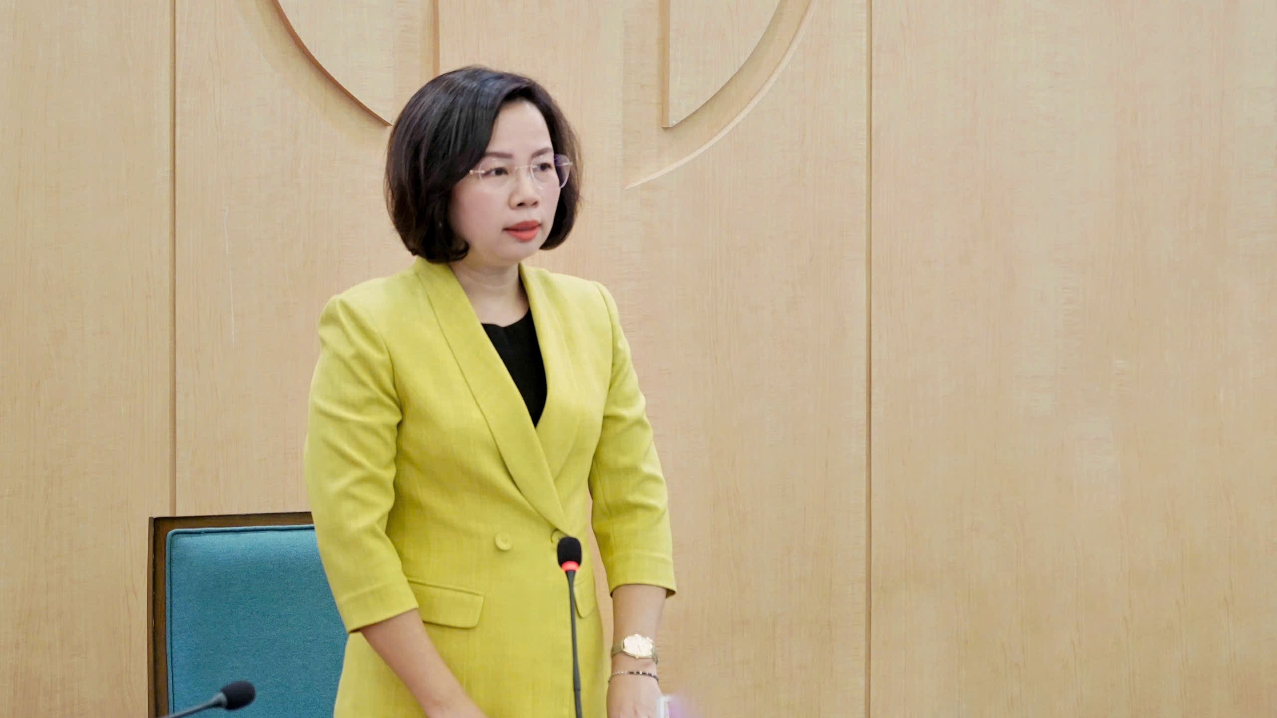 Phó Chủ tịch Thường trực Ủy ban MTTQ Việt Nam thành phố Hà Nội Bùi Huyền Mai