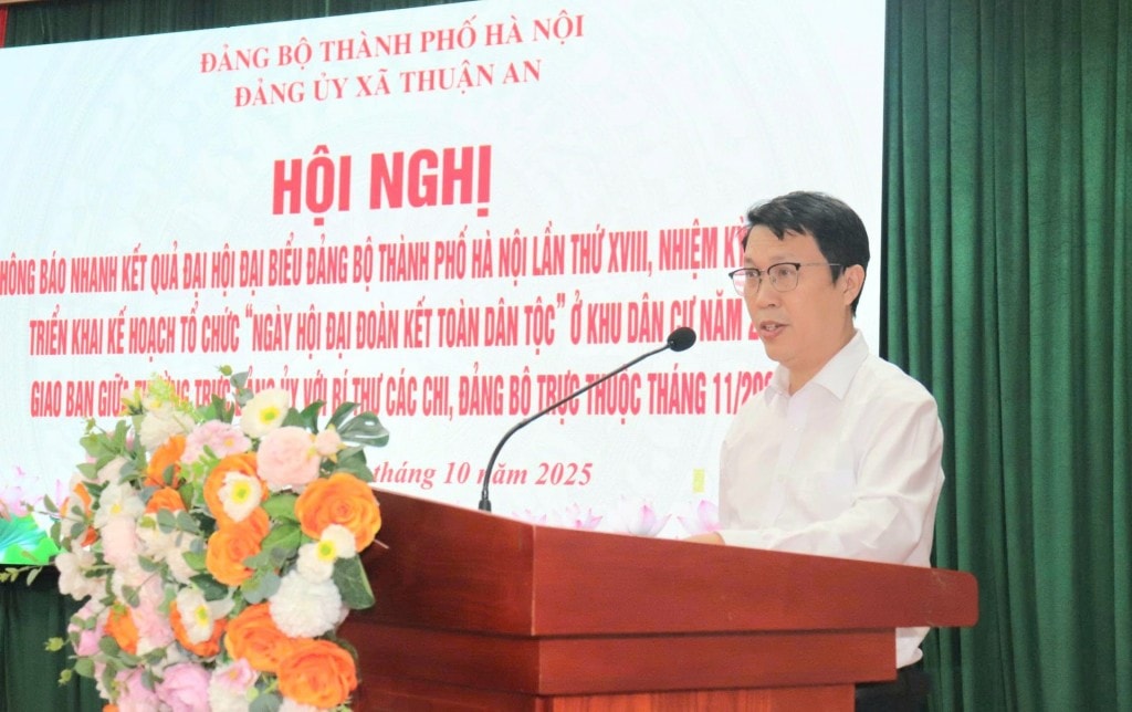 Xã Thuận An phát động ủng hộ nhân dân các tỉnh bị thiệt hại do mưa bão