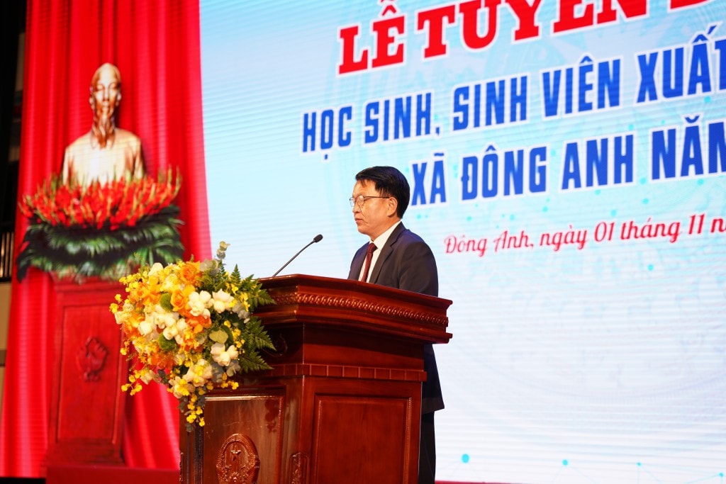 Xã Đông Anh tuyên dương 131 học sinh, sinh viên xuất sắc tiêu biểu