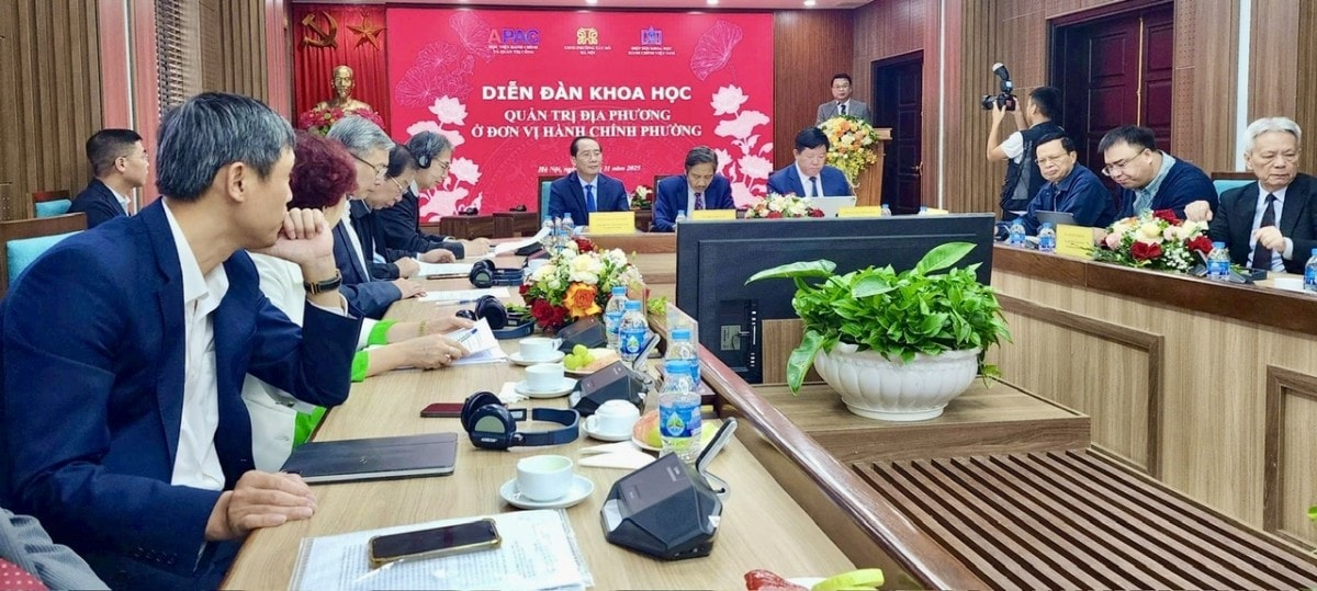 Quản trị địa phương ở đơn vị hành chính phường: Từ nhận thức đến hành động
