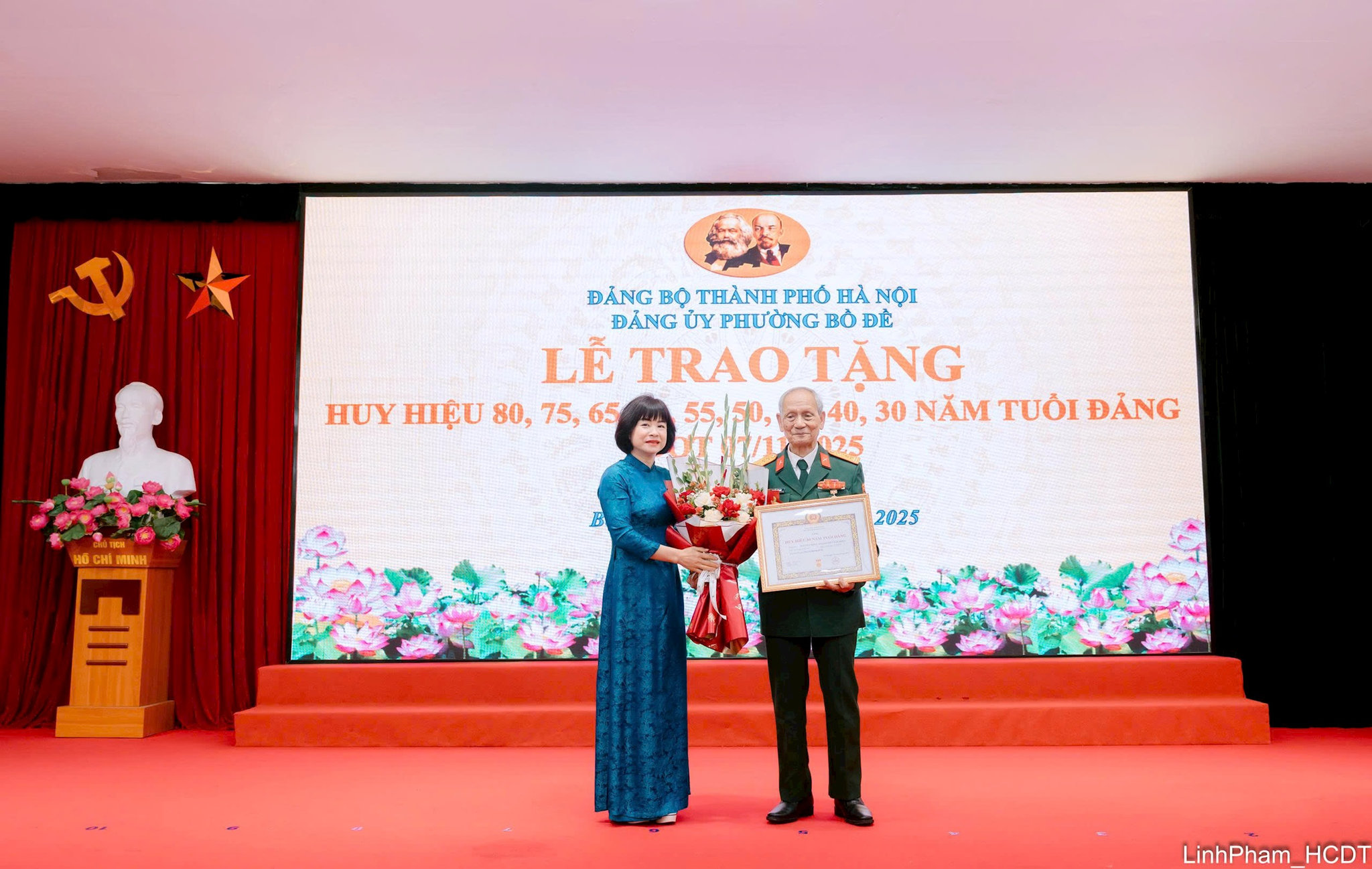 Bí thư Đảng ủy phường Bồ Đề