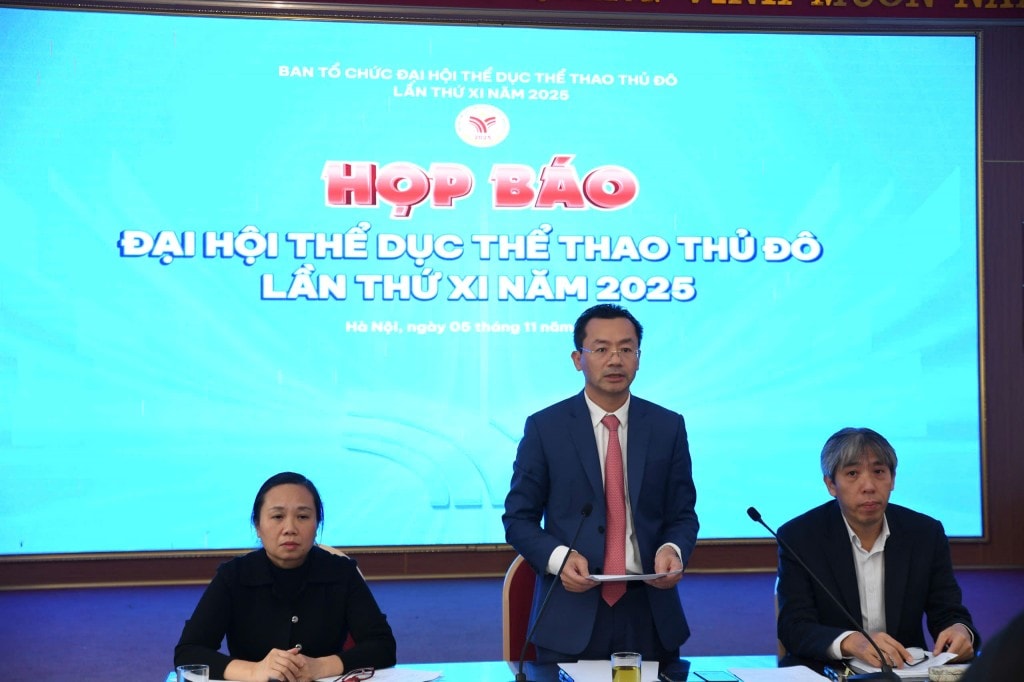 đồng chí Phạm Xuân Tài - Phó Giám đốc Sở Văn hóa và Thể thao Hà Nội thông tin về 