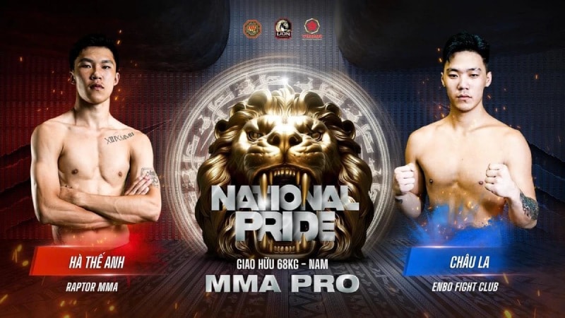 Ha The Anh berdepan dengan pejuang muda China yang berbakat di MMA LION Championship 28. Foto: MMA
