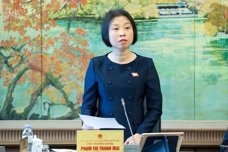 Đại biểu Phạm Thị Thanh Mai (Đoàn ĐBQH TP Hà Nội)