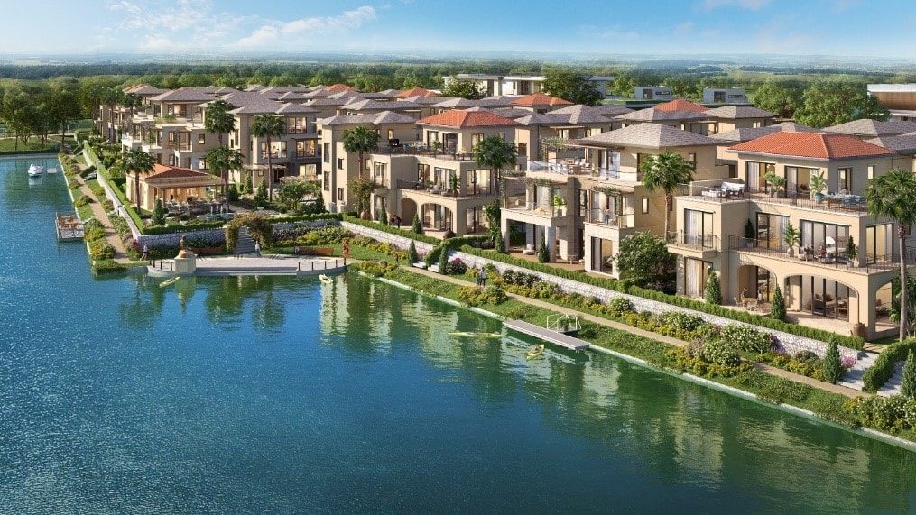 Những tư dinh mang thiết kế Địa Trung Hải với tầm nhìn rộng mở, phóng khoáng tại phân khu The Pearl