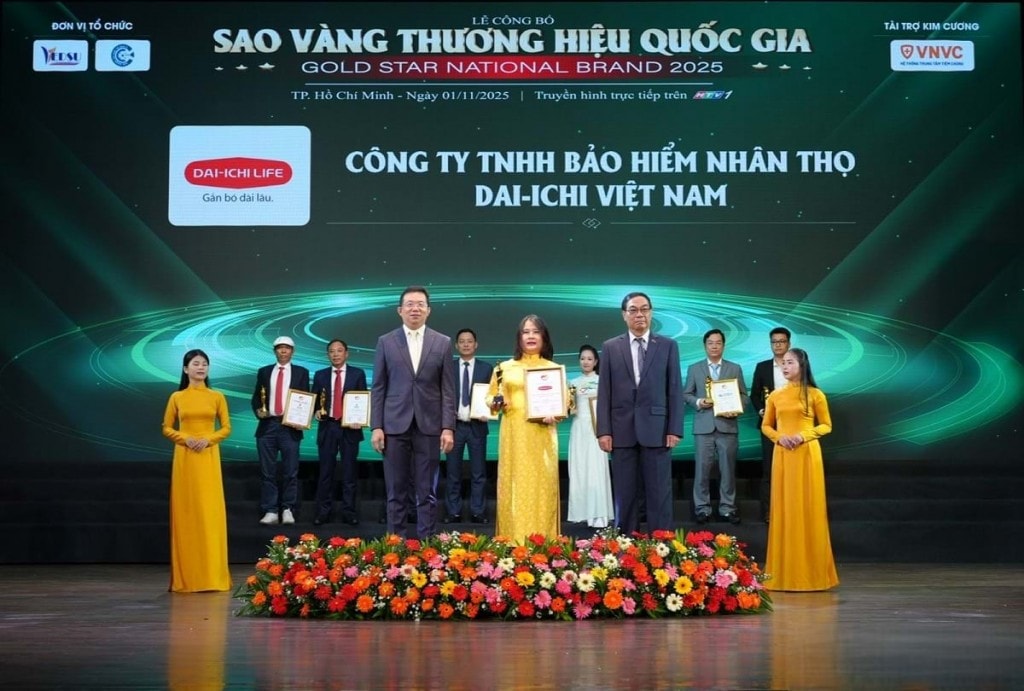 Dai-ichi Life Việt Nam vinh dự nhận giải thưởng “Môi trường làm việc tốt nhất Việt Nam năm 2025