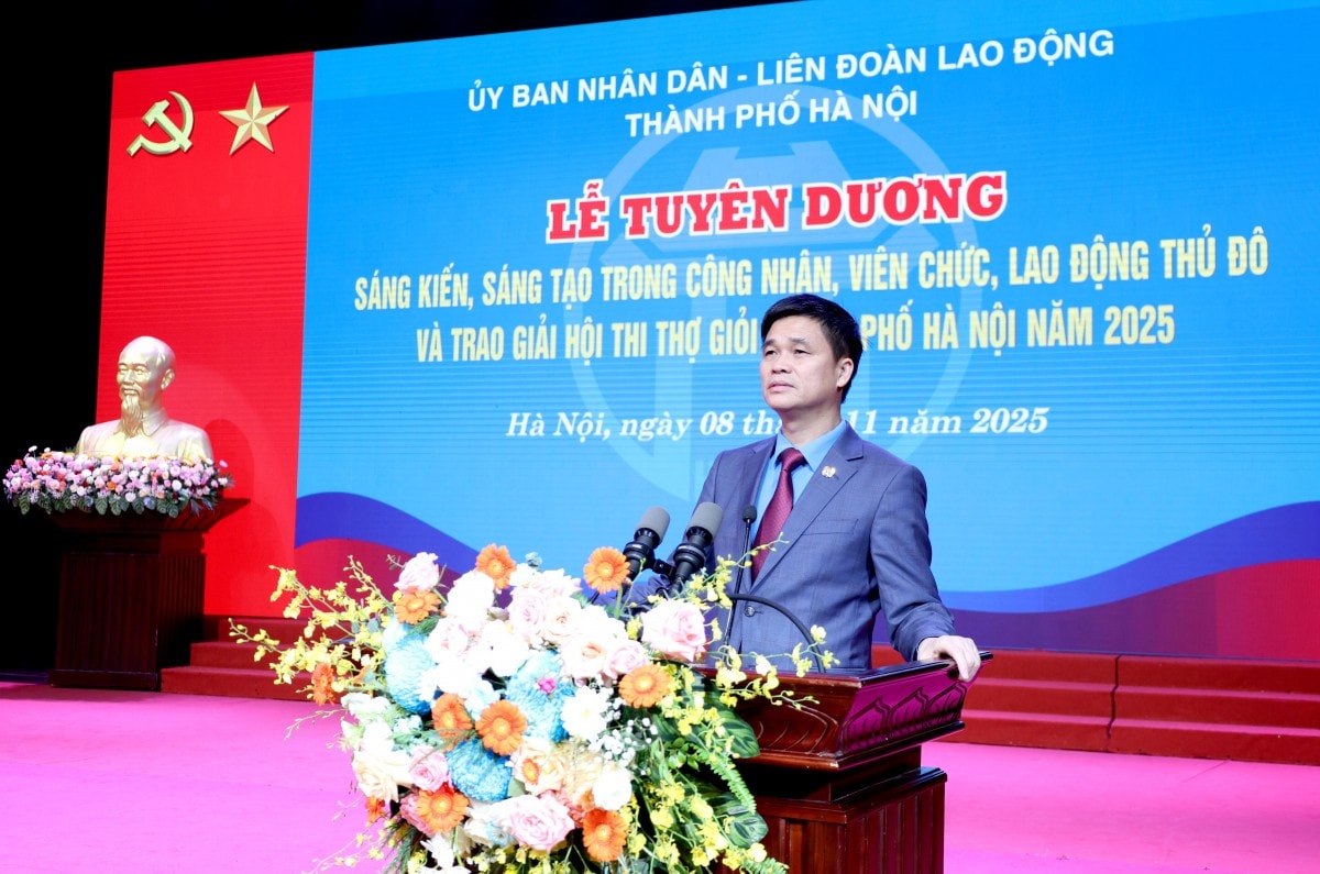TRỰC TUYẾN: Lễ tuyên dương “Sáng kiến, sáng tạo trong công nhân, viên chức, lao động Thủ đô”