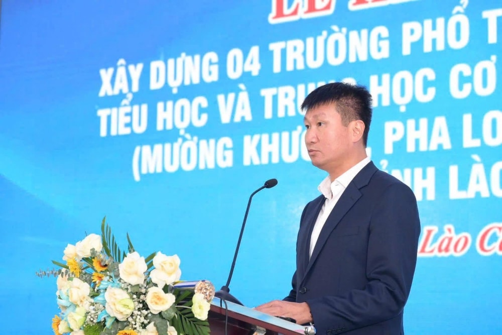 Lào Cai: Khởi công xây dựng 4 ngôi trường tại các xã biên giới