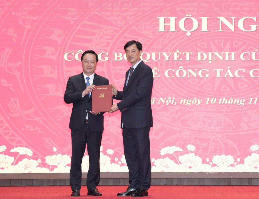 Đồng chí Nguyễn Đức Trung được phân công làm Phó Bí thư Thành uỷ