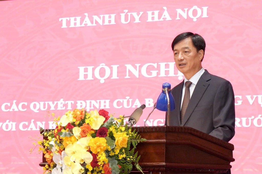 Đồng chí Nguyễn Đức Trung được phân công làm Phó Bí thư Thành uỷ