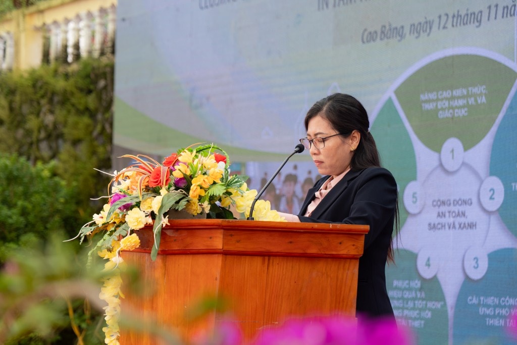 Bà Nông Thị Mai, Phó chủ tịch UBND xã Tam Kim