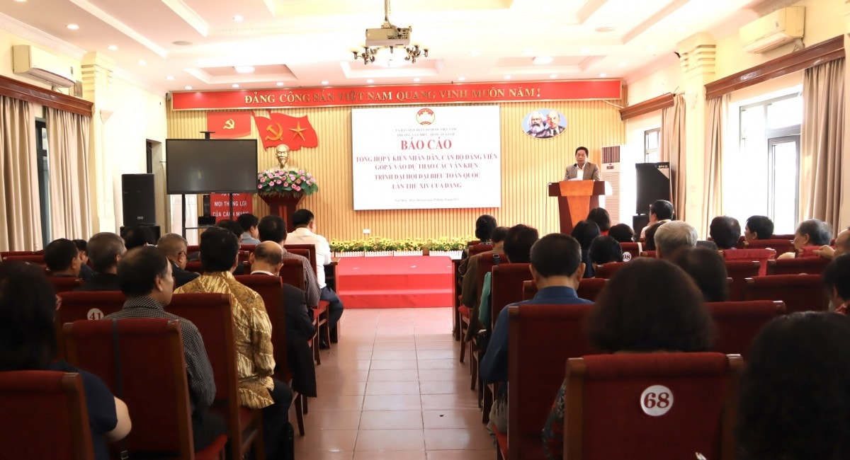 Phường Văn Miếu - Quốc Tử Giám phát huy dân chủ, nâng cao nhận thức pháp luật trong nhân dân